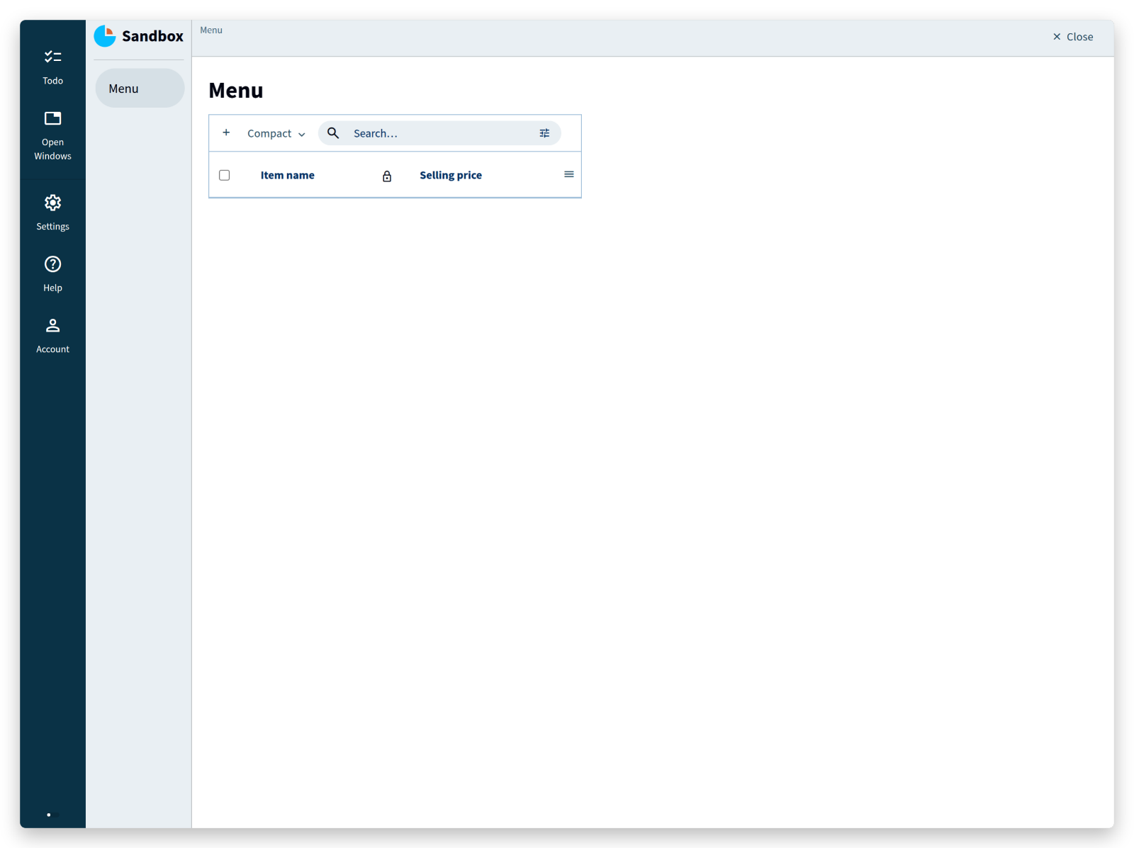 first app